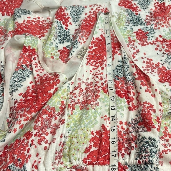 Lucky Brand Low V -Neck Drawstring Waist Fully Lined Sleeveless  Maxi Dress XL - Picture 10 of 11